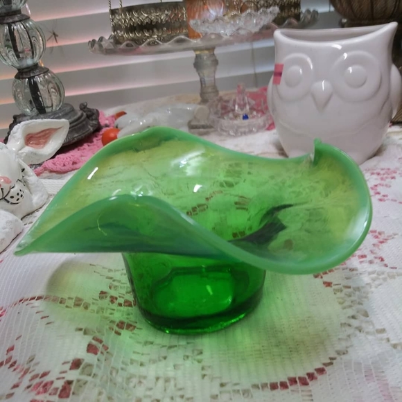 vintage art glass - Picture 2 of 3